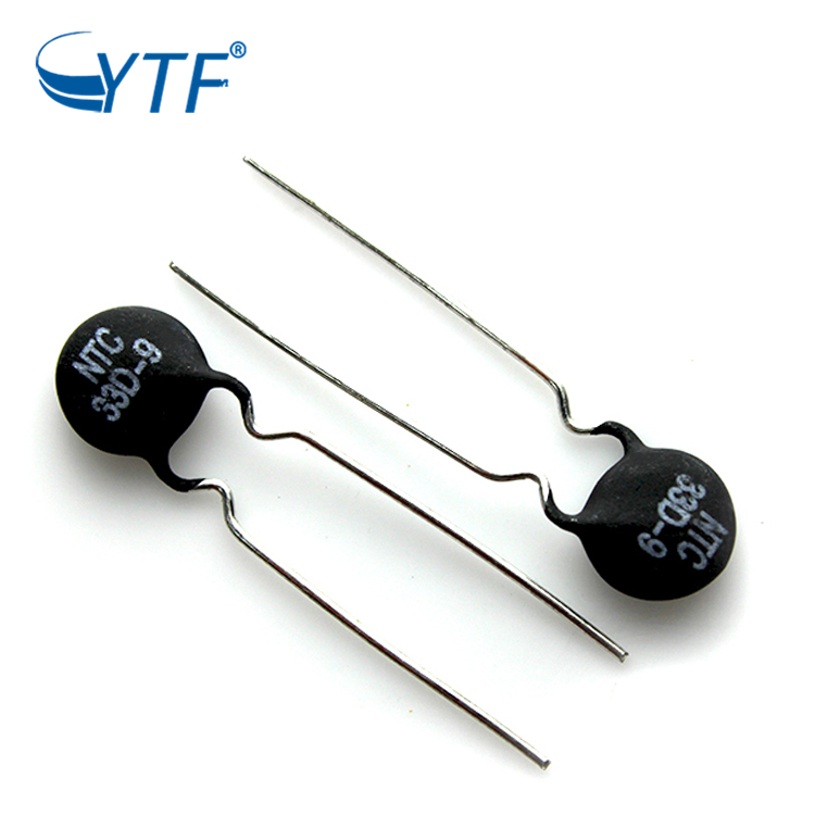 NTC熱敏電阻33D-9 負溫度系數 阻值33R 直徑9mm 33D9電池熱 敏電阻